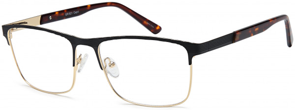 Grande GR 821 Eyeglasses, Black Gold
