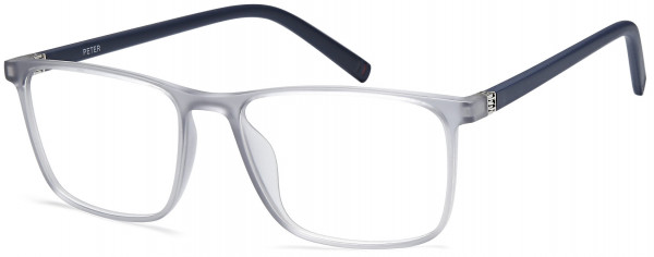 Millennial PETER Eyeglasses, Crystal Blue