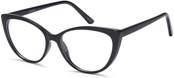 4U U 219 Eyeglasses, Black