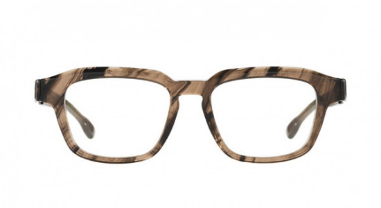 ic! berlin Logan Eyeglasses, Brown-Driftwood