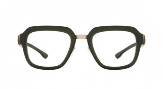 ic! berlin Roger Eyeglasses, Bronze-Waldmeister-Matt