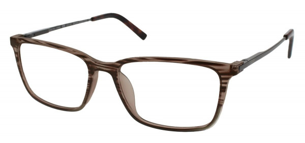 IZOD 2118 Eyeglasses, Brown Green Fade