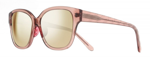 Revo PERRY Sunglasses, Crystal Mauve (Lens: Champagne)