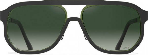 Blackfin Copeland [BF1011] Sunglasses, C1558 - Black/Green