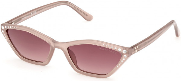 GUESS by Marciano GM00002 Sunglasses, 59T - Beige/other / Gradient Bordeaux