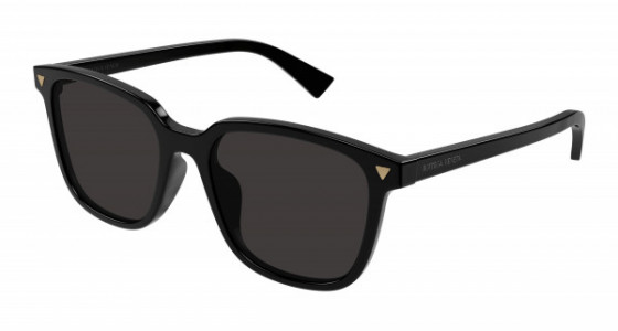 Bottega Veneta BV1255SA Sunglasses, 001 - BLACK with GREY lenses