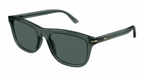 Gucci GG1444S Sunglasses, 004 - GREEN with GREEN lenses