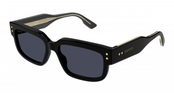 Gucci GG1218S Sunglasses, 001 - BLACK with GREY lenses