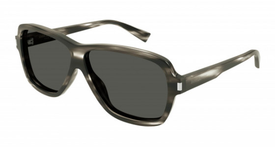 Saint Laurent SL 609 CAROLYN Sunglasses, 004 - HAVANA with GREY lenses