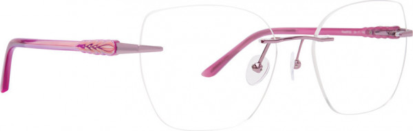 Totally Rimless TR Feather 370 Eyeglasses, Rose