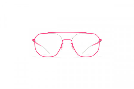 Mykita ARVO Eyeglasses, Silver/Neon Pink
