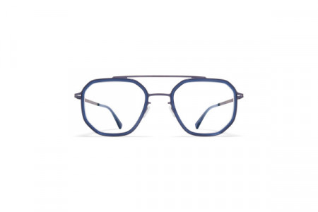 Mykita SATU Eyeglasses, A66 Blackberry/Deep Ocean