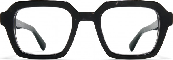 Mykita RUE Eyeglasses, C110 Black Havana/Shiny Silver