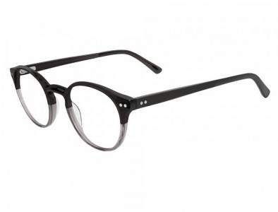 Club Level Designs CLD9368 Eyeglasses, C-3 Matt Black/Grey Crystal