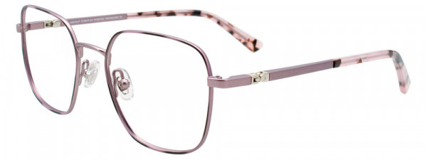 EasyClip EC668 Eyeglasses, 030 - Dusty Pink & Tortoise Pink