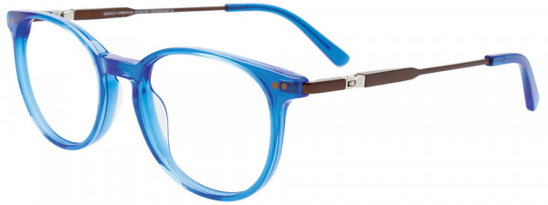 EasyClip EC667 Eyeglasses, 050 - Transparent Blue