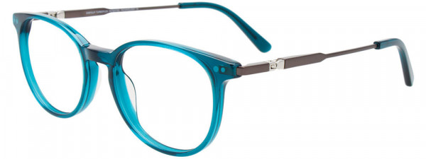 EasyClip EC667 Eyeglasses, 060 - Transparent Teal