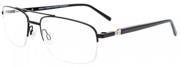 EasyClip EC565 Eyeglasses, 090 - Matt Black