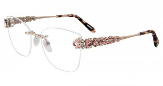 Chopard VCHG99S Eyeglasses, GOLD GREY (0A39)