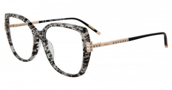 Chopard VCH360S Eyeglasses, BLACK GREY HAV (03KU)