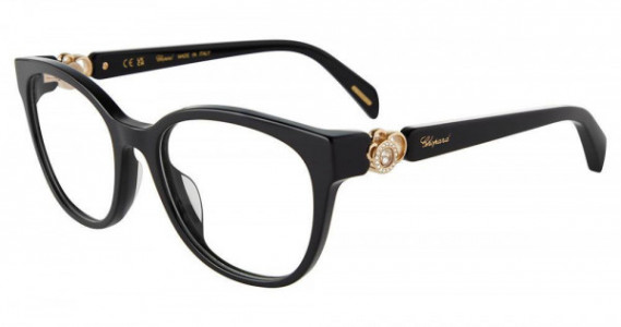 Chopard VCH356S Eyeglasses, BLACK (0700)
