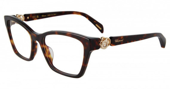 Chopard VCH355S Eyeglasses, HAVANA (0909)
