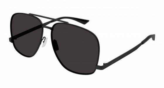 Saint Laurent SL 653 LEON Sunglasses, 002 - BLACK with BLACK lenses