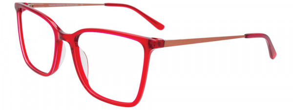 Takumi TK1271 Eyeglasses, 030 - Transparent Red / Pink Gold