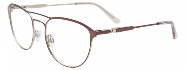 Takumi TK1236 Eyeglasses, 015 - Satin Dark Pink & Steel