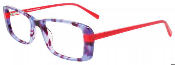 Paradox P5094 Eyeglasses, 050 - Lilac Tortoise & Red