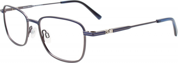 OAK NYC O3022 Eyeglasses, 050 - Dark Blue / Steel