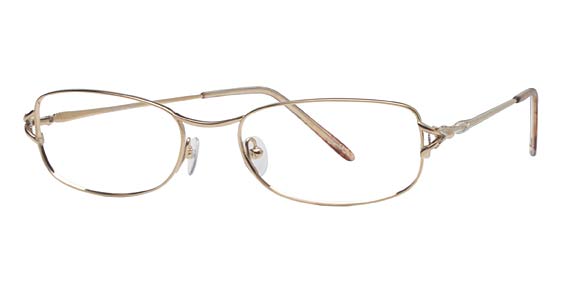 Joan Collins 9804 Eyeglasses, GD Gold