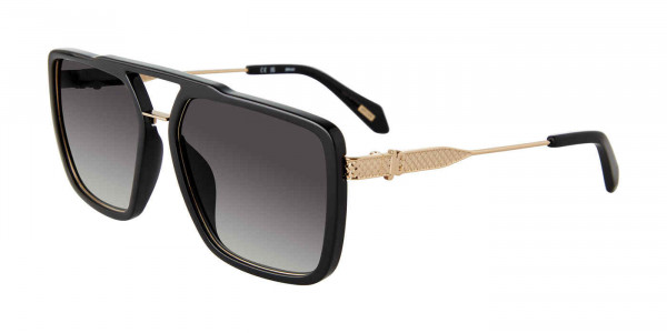 Just Cavalli SJC040 Sunglasses, GOLD W BLACK (0Z42)