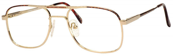 Looking Glass L8019 Eyeglasses, Gold Grey Amber