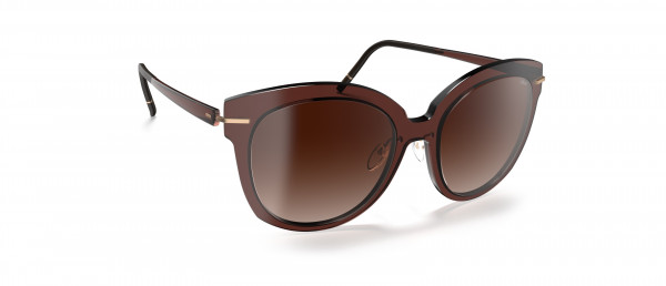 Silhouette Infinity Collection 3194 Sunglasses, 6130 SLM RED BROWN GRADIENT