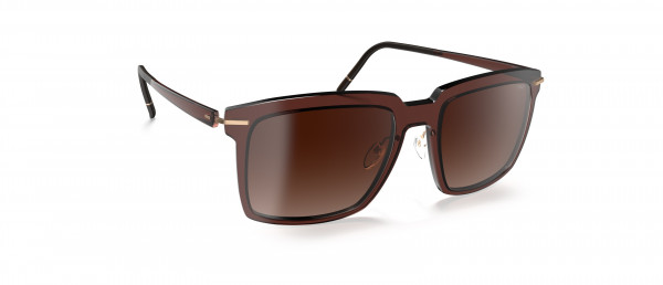 Silhouette Infinity Collection 4082 Sunglasses, 6130 SLM RED BROWN GRADIENT
