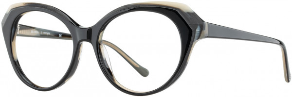 Cinzia Designs Cinzia Ophthalmic 5166 Eyeglasses, 3 - Black