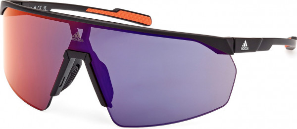 adidas SP0075 Sunglasses, 02Z - Matte Black / Matte Black