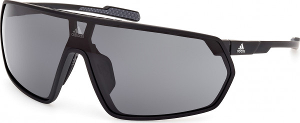 adidas SP0088 Sunglasses, 02A - Matte Black / Matte Black