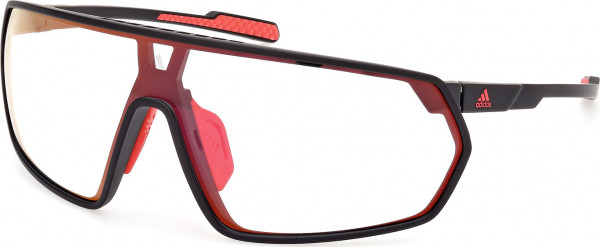 adidas SP0088 Sunglasses, 02L - Matte Black / Matte Black
