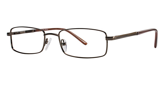 Enhance 3770 Eyeglasses, BROWN