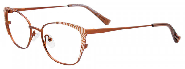 EasyClip EC557 Eyeglasses, 010 - Brown