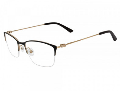 Café Boutique CB1090 Eyeglasses, C-3 Black/Gold