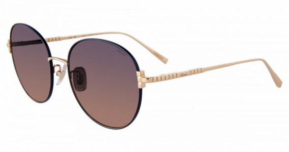 Chopard SCHL03M Sunglasses, ROSE GOLD/BLUE (0354)