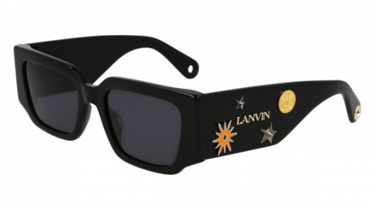 Lanvin LNV673S Sunglasses, (001) BLACK