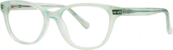 Kensie Glimmer Eyeglasses, Honeydew