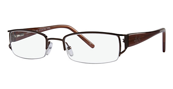 Urban Edge 7321 Eyeglasses, BRN Brown