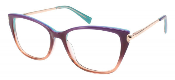 BCBGMAXAZRIA AVELINE Eyeglasses, Purple Fade