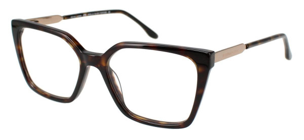 BCBGMAXAZRIA BRIELLE Eyeglasses, Black Tortoise