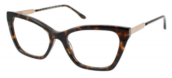 BCBGMAXAZRIA CERISE Eyeglasses, Black Tortoise